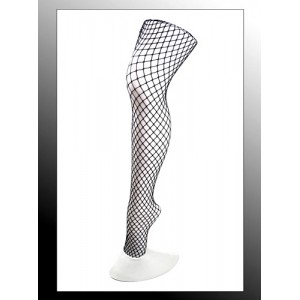 Leggings/ Tights/ Pantyhose - 12-pair Mesh - Black - SK-LGN2487